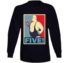 King Kong Bundy Hope Wrestling Five T Shirt