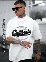 New Version Aurora Factory Store California Los Angeles Graphic T-Shirt