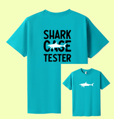 UNISEX MEN WOMENS TEE TSHIRT SHARK CAGE TESTER DIVING SWIMMING DIVE REEF FISH