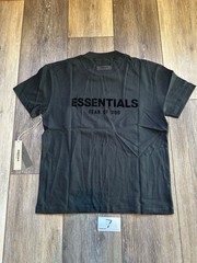 Fear of God Essentials Black Short Sleeve T-Shirt Sizes: XS-XL