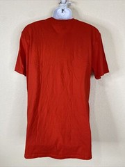 NWOT Gildan Men Size L Red Retro Egypt Soccer Team Crest T Shirt Short Sleeve