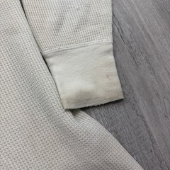 Vintage JE Morgan Thermal Shirt Men’s XL White 80s Waffle Knit Base Layer