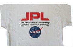 Jet Propulsion Laboratory JPL and NASA Official Logo T-Shirt Small – XXXXX-Large