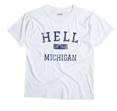 Hell Michigan MI T-Shirt EST