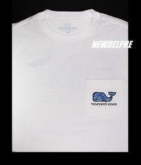 NWT Vineyard Vines Men SS Whale Pocket Crew Tee T-Shirt “TROPICAL CAMO WHALE”