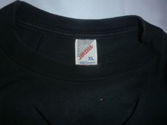 Vintage Biker Trash Made In America Worn World Wide Black T-Shirt XL