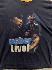 VINTAGE 2004 Usher & Kanye West “The Truth Tour” T-Shirt XL RARE VARIATION