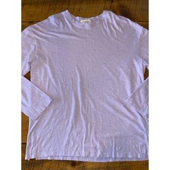 Mens ETHOS Light Purple Lightweight Soft Long Sleeve Casual Shirt