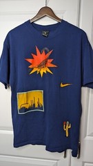2 Nike Basketball Div.Vol.01 City Exploration Shirts Mens Size Small Bundle Set