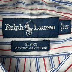 Ralph Lauren BLAKE Striped Long Sleeve Shirt for Men Medium