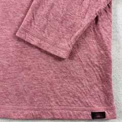 Faherty Cloud Cotton Henley Mens Large Long Sleeve Shirt Light Pink Pima Modal