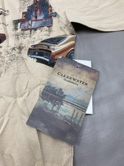 Shirt Mens L Beige Clearwater Outfitters Cars Graphic Tee Crewneck Cotton