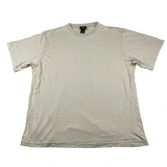 Neiman Marcus Men’s Cotton/Rayon Crewneck S/S T-Shirt Beige • Italy • Large