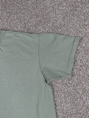 Life Is Crap Shirt Size Men Large Green Short Sleeve Hiking Outdoor Funny Parody