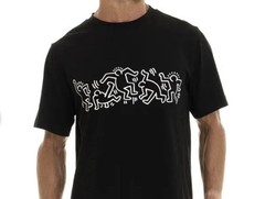 Keith Haring Brand New Sealed Men’s T-Shirt Graphic Tee Black Size XL 🎨🔥