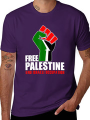 Free Palestine End Israeli Occupation – Peace Unisex T-Shirt