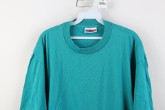 Vintage 90s Streetwear Mens XL Faded Blank Striped Short Sleeve T-Shirt USA