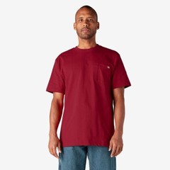 Dickies Men’s T-Shirt Heavyweight Short Sleeve Pocket Relaxed Fit T-Shirt