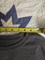 Vintage Y2K Champion Double Dry T Shirt Mens Large Gray 50/50 Blank Tee