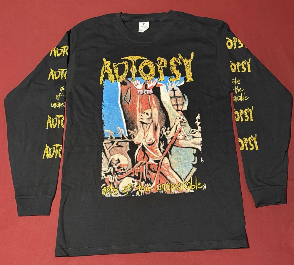 Autopsy Acts of the Unspeakable • Medium Longsleeve Death Metal Shirt