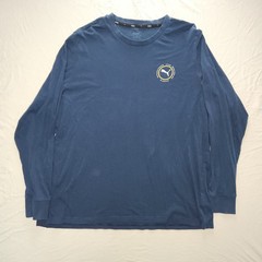 UMA Mens XXL Long Sleeve Graphic T-Shirt Blue “Established 1948” Big Logo