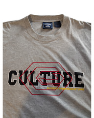 Vintage Y2K Culture Jeans Gray Tee (XXL)