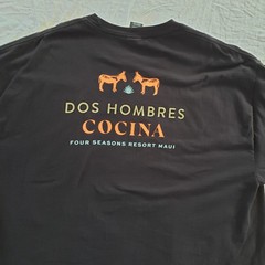 Hanes Beefy-T Men’s Size 2XL Heavyweight Cotton T-Shirt Dos Hombres Cocina