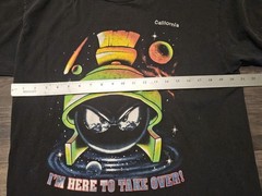 Vintage Marvin The Martian Here To Take Over Tshirt Size Large Fruit Of The Loom