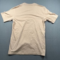 Adidas Camo Logo T-Shirt Mens Small Warm Sandstone Graphic Tee JM6382