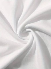 Camisetas Sólido Blanco Roto Cuello En V Moda Transpirable Ligero Suave Cómodo