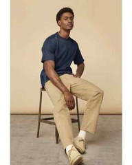 Dockers Made in the USA Men’s Classic Tee Premium T-Shirt Navy $70 RARE NEW L
