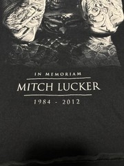 2012 Mitch Lucker Memorial T-Shirt Size XL Suicide Silence MySpace Era Deathcore