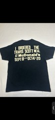Travis Scott McDonalds Meal Shirt Large Cactus Jack 2020 Graphic Tee Black