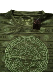 Men’s Bucheli T Shirt,Soft Cotton,Stretch,Italian Style L XL…..D1.B