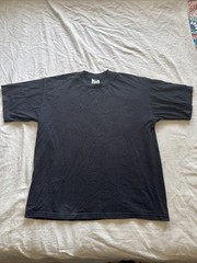 Pro Club Mens T-Shirt Black Short Sleeve Super Heavy Cotton Solid Size XL