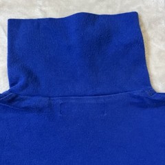 JOHN ASHFORD Men”S Blue Long Sleeve cotton turtleneck shirt size XL