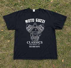 Moto Guzzi Vintage Cotton Unisex T-Shirt, Sizes S-3XL