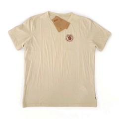 Fjallraven 1960 Logo Men’s Size L T-Shirt Fox Sweden NEW Cream Beige Large