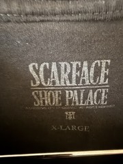 Scarface Shoe Palace Long Sleeve Size XL Rare Black Tony Montana World Is Yours
