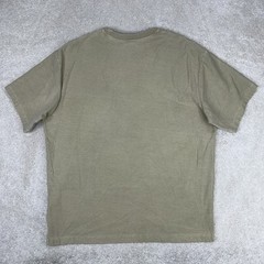 KITH Men’s Quinn Data Taupe Beige Heavyweight Logo Pocket Cotton Tee Shirt XL