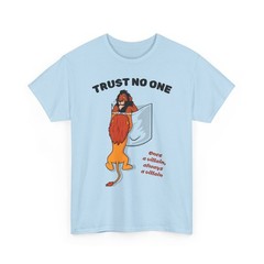 Pocket with Mufasa & Scar villain trust no one Graphic T-Shirt