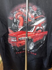 Mens Next Level FSD Diesel.Com Tee Shirt Black W/Red Truck On Back Size XXL