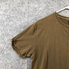Urban Outfitters Modern Fit T Shirt Mens XS Exposed Seam Brown Short Sleeve