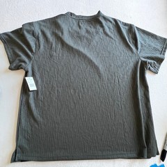 Brooklyn Cloth Shirt XL Embroidery Slub texture Charcoal Minimalist Earthcore