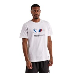 Puma BMW Motorsport MMS Essential Racer Logo T Shirt Men’s Size Medium