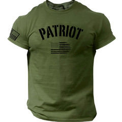 American Flag Patriot T-Shirt Mens 1776 Veteran 2A 2nd Amendment Military S-2XL