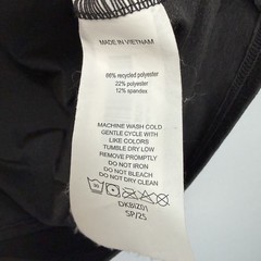 Quince Flowknit Breeze Performance Tee Shirt Men L Heather Black Athletic GUC