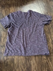 Men’s Company 81 Heather Gray And Red V Neck T Shirts Size XL