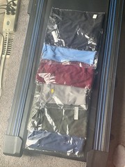 6 PIECES OF BRAND NEW UNISEX HALF SLEEVE T SHIRTS IN A LARGE SIZE ASSORTED COLOR