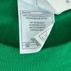 Tommy Boy Callahan T-Shirt Short Sleeve Mens XXL Green NWT 0005